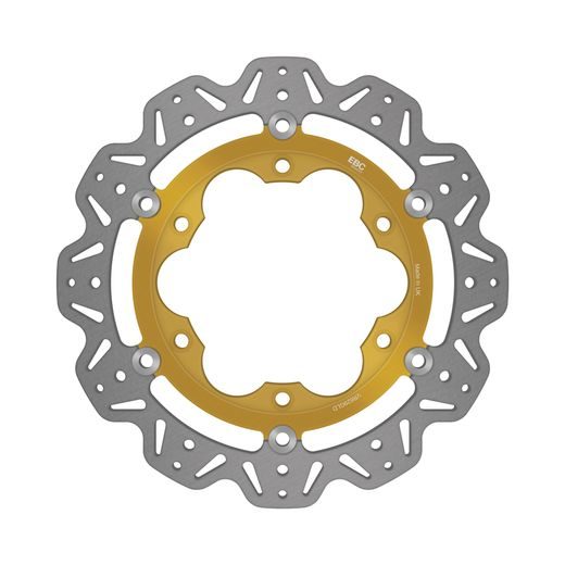 STABDŽIŲ DISKAS EBC VR629GLD, AUKSINĖS SPALVOS