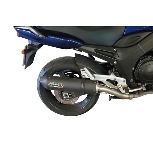DUAL SLIP-ON EXHAUST GPR FURORE NERO Y.44.CAT.FUNE MATTE BLACK INCLUDING REMOVABLE DB KILLERS, LINK PIPES AND CATALYSTS