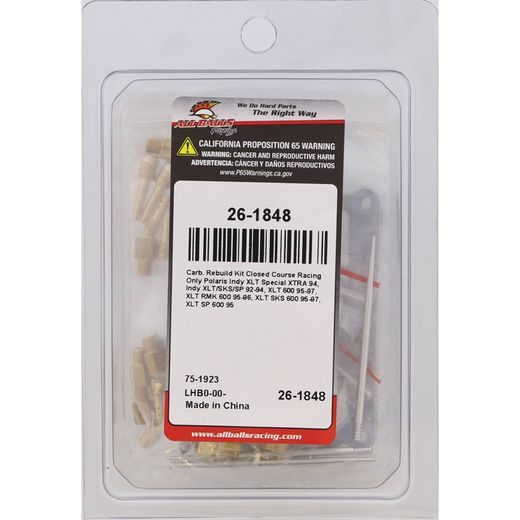 KARBIURATORIAUS REMONTINIS KOMPLEKTAS ALL BALLS RACING CARK26-1848