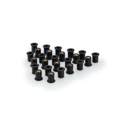 WELLNUTS PUIG 1887N, JUODOS SPALVOS M4 (25PCS)