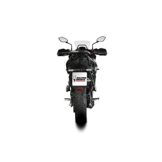 VISOS IŠMETIMO SISTEMOS KOMPLEKTAS 2X1 MIVV DELTA RACE K.059.LDRB, JUODOS SPALVOS