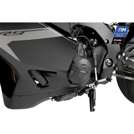 ENGINE COVERS PUIG TRACK FOR CHAMPIONSHIP 22654N, JUODOS SPALVOS INCLUDED 4 COVERS