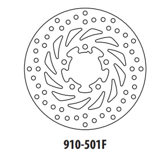 STABDŽIŲ DISKAS GOLDFREN 910-501F PRIEKINIŲ 220 MM