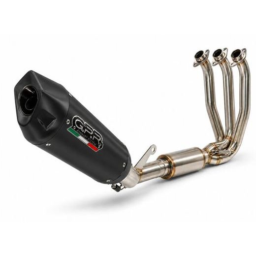 VISAS IŠMETIMO SISTEMOS KOMPLEKTAS GPR GP-REVO BLACK TITANIUM CF.19.E5.CAT.GPRBLTIT TITANIUM MATTE BLACK
