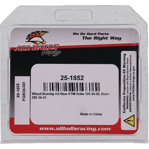 WHEEL BEARING KIT ALL BALLS RACING 25-1852