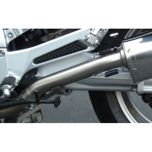 DUAL SLIP-ON EXHAUST GPR TRIOVAL Y.64.TRI POLISHED STAINLESS STEEL