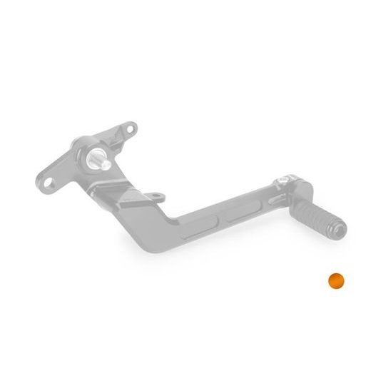 BRAKE FOOT PEDAL PUIG 21780T, ORANŽINĖS SPALVOS ADJUSTABLE