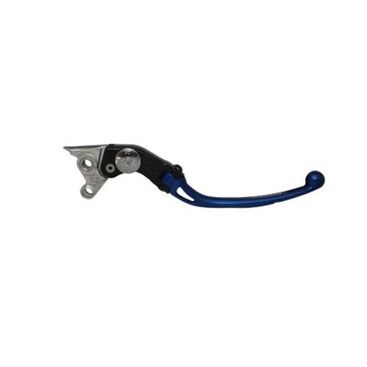 ADJUSTABLE FOLDING LEVER ACCOSSATO ALUMINIUM, MASTER CYLINDER, MĖLYNOS SPALVOS