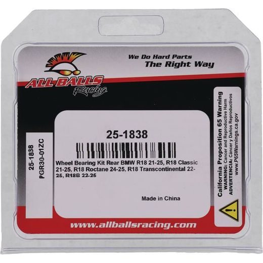 WHEEL BEARING KIT ALL BALLS RACING 25-1838