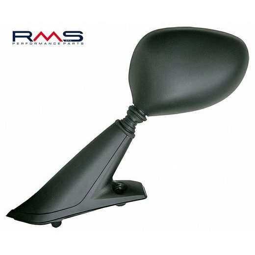 GALINIO VAIZDO VEIDRODIS RMS 122760470 KAIRĖ, JUODOS SPALVOS