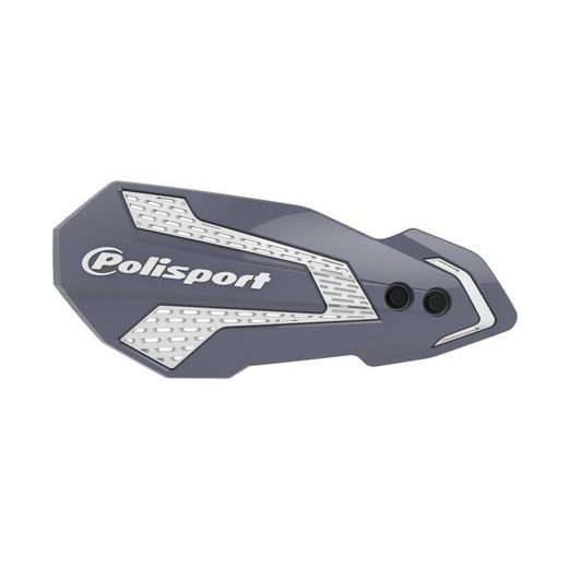 RANKŲ APSAUGOS POLISPORT MX FLOW 8308200054 GREY/WHITE WITH MOUNTING SYSTEM