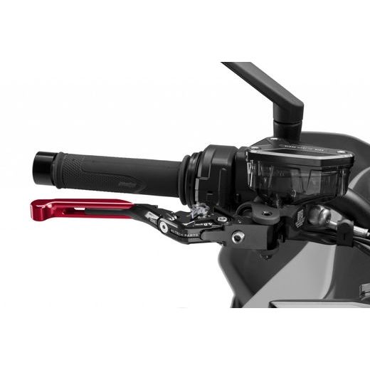 STABDŽIŲ RANKENĖLĖ BE ADAPTERIO PUIG 4.0 414RNY EXTENDABLE FOLDING RED/TITAN