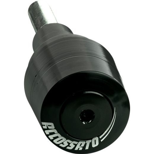 CRASH PADS ACCOSSATO WITH SCREW COVER, JUODOS SPALVOS