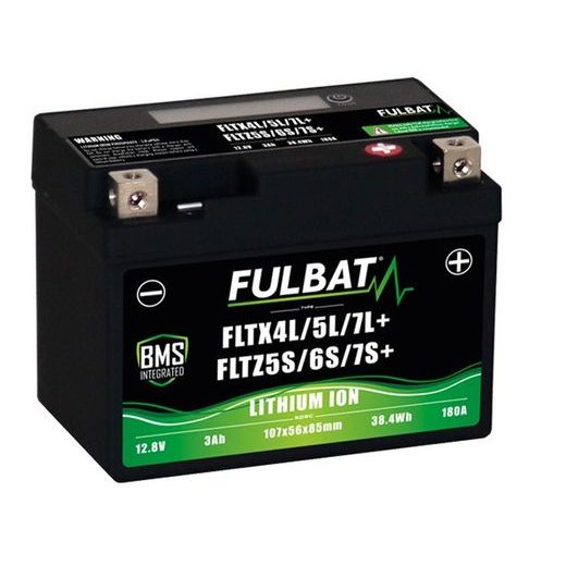 LIČIO AKUMULIATORIUS FULBAT FLTX4L/5L/7L+ FLTZ5S/6S/7S+