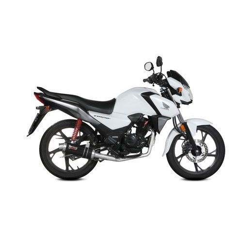 VISAS IŠMETIMO SISTEMOS KOMPLEKTAS 1X1 MIVV GP H.088.LXB, JUODOS SPALVOS