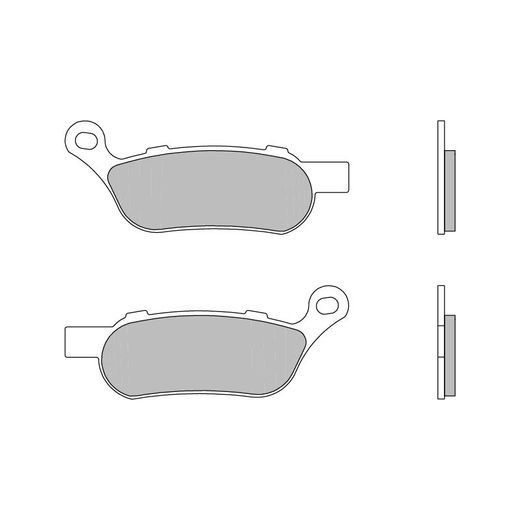 STABDŽIŲ TRINKELĖS BREMBO 07HD07SP