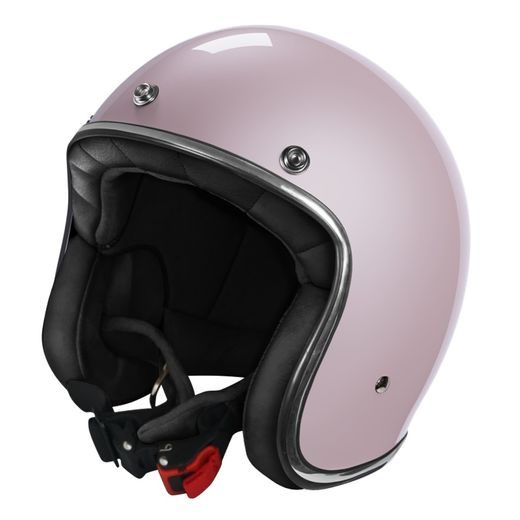OPEN FACE HELMET STORMER QUARTZ PALE PINK PEARLY, S DYDŽIO