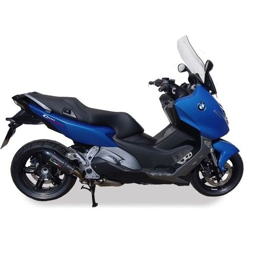 SLIP-ON EXHAUST GPR NEW GRAND PRIX EVO POPPY SCOM.203.GPAN.PO CARBON LOOK INCLUDING REMOVABLE DB KILLER AND LINK PIPE