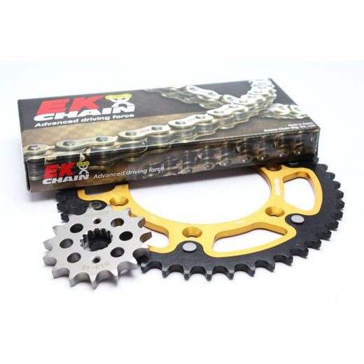 CHAIN KIT EK PREMIUM EK + SUPERSPROX SU AUKSINĖS SPALVOS ZVX3 GRANDINE -ABSOLUTE TOP QUALITY