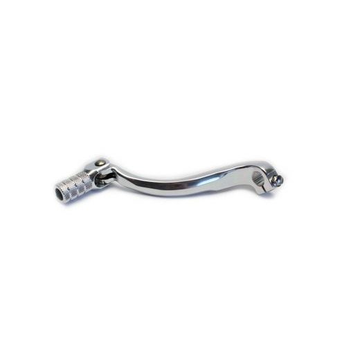 GEARSHIFT LEVER MOTION STUFF 831-02410 SILVER POLISHED ALUMINUM