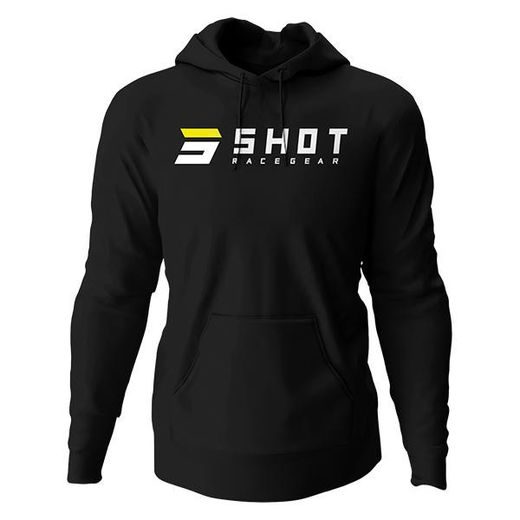 SPORTINIS MEGZTINIS SU KAPIŠONU SHOT TEAM A0A-53A1-A01-12, JUODOS SPALVOS 2XL