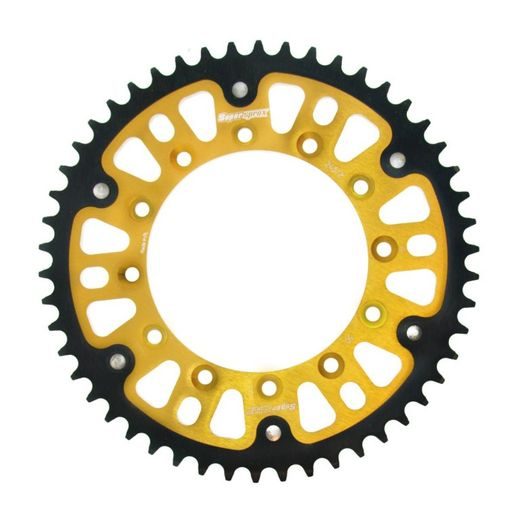 REAR SPROCKET SUPERSPROX STEALTH RST-245/2:50-GLD, AUKSO SPALVOS 50T, 520