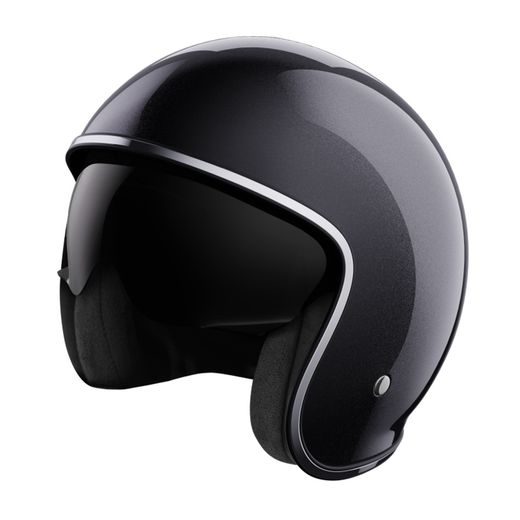 OPEN FACE HELMET STORMER PRIME BLACK PEARLY, XS DYDŽIO