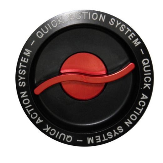 FLAP QUICK-ACTION ACCOSSATO GC001 FOR ACCOSSATO FUEL CAPS, RAUDONOS SPALVOS