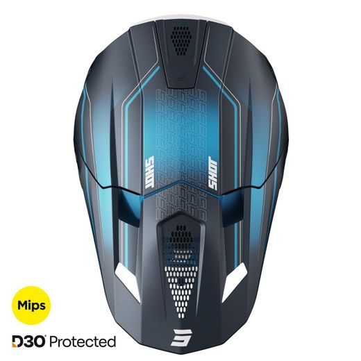 ŠALMAS SHOT LITE CHALLENGER A06-21OA-B02-11 BLUE MATT, XL DYDŽIO