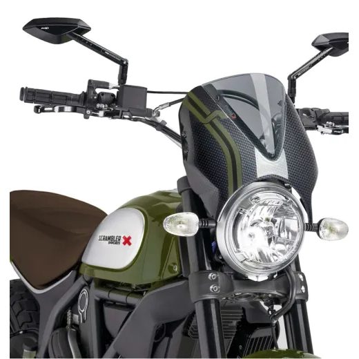 WINDSHIELD PUIG RETROVISION 8192H ANGLIES PLUOŠTO SPALVA SMOKE