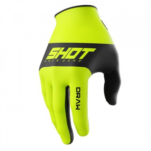 GLOVES SHOT DRAW SKY A06-13D1-A04-08 NEON YELLOW 08