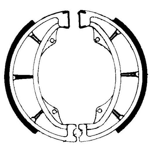 BŪGNINIŲ STABDŽIŲ TRINKELĖS FERODO 225129021