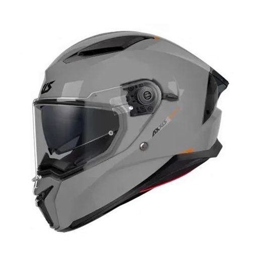 FULL FACE HELMET AXXIS PANTHER SV SOLID A12 GLOSS GREY, S DYDŽIO