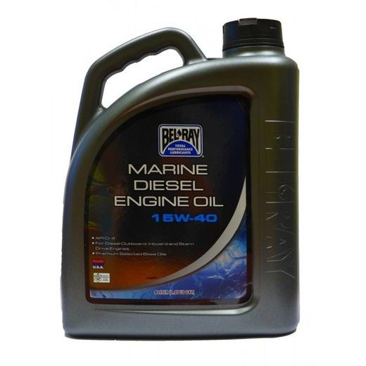 VARIKLIO TEPALAS BEL-RAY MARINE DIESEL 15W-40 4 L