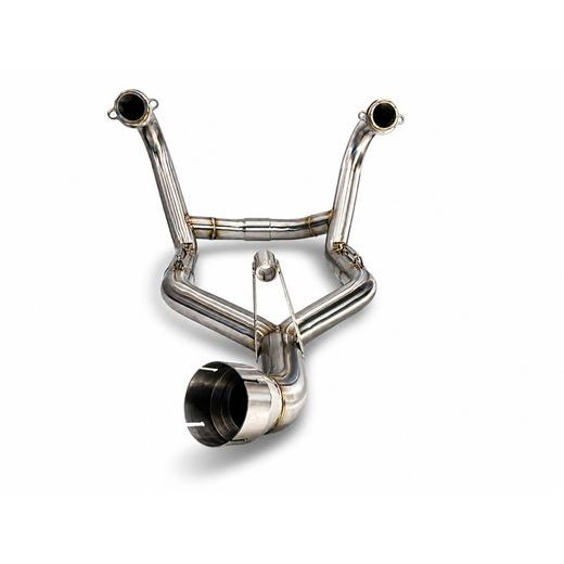DECAT PIPE GPR BMW.48.DEC BRUSHED STAINLESS STEEL