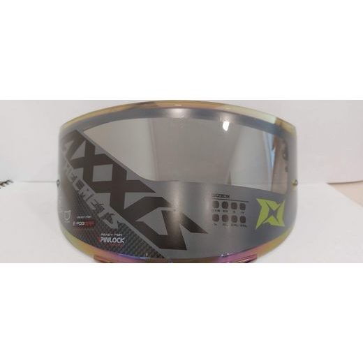 ŠALMO SNAPELIS AXXIS MAX VISION V-14 IRIDIUM FOR COBRA & HAWK HELMET