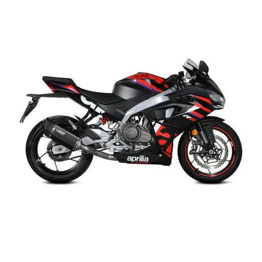 VISOS IŠMETIMO SISTEMOS KOMPLEKTAS 2X1 MIVV SR-1 A.021.LR1XB, JUODOS SPALVOS