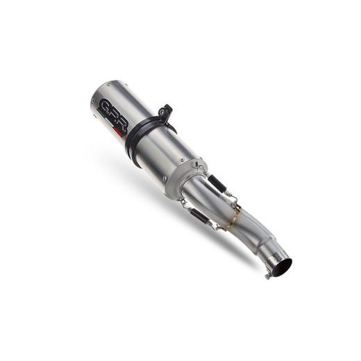 VISAS IŠMETIMO SISTEMOS KOMPLEKTAS GPR M3 INOX CF.19.E5.CAT.M3.INOX BRUSHED STAINLESS STEEL