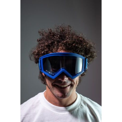GOGGLES ARIETE PURAVIDA VIDA 14970-VAAA BLUE / SILVER LENS NO PINS