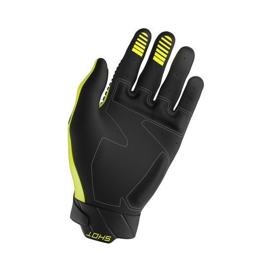 GLOVES SHOT CORE MAX A06-13C1-A05-07 NEON YELLOW 07
