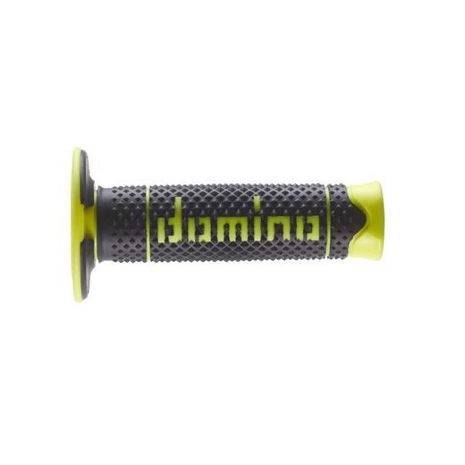 RANKENŲ KOMPLEKTAS VAIRAMS DOMINO SOFT HAND 184161070 BLACK/YELLOW