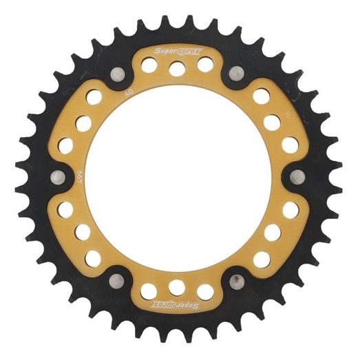 REAR SPROCKET SUPERSPROX STEALTH RST-499:40-GLD, AUKSO SPALVOS 40T, 530