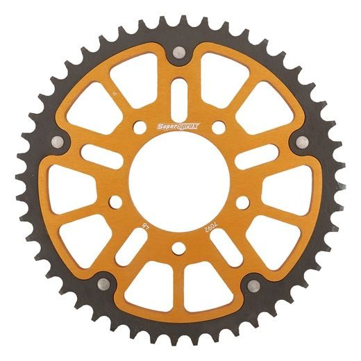 REAR SPROCKET SUPERSPROX STEALTH RST-7092:48-GLD, AUKSO SPALVOS 48T, 525