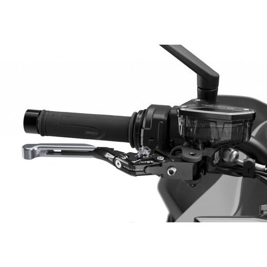 STABDŽIŲ RANKENĖLĖ BE ADAPTERIO PUIG 4.0 414YNY EXTENDABLE FOLDING TITAN/TITAN