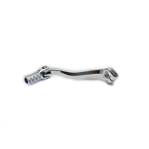 GEARSHIFT LEVER MOTION STUFF 831-01410 SILVER POLISHED ALUMINUM