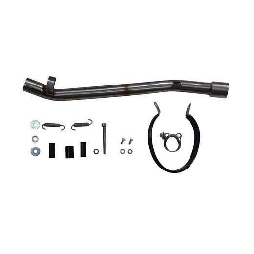 SLIP-ON EXHAUST GPR ALBUS S.189.ALB WHITE GLOSSY SKIRTAS SUZUKI RV 125 VAN VAN 2003-2017