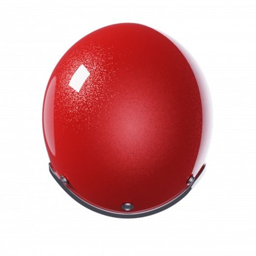 OPEN FACE HELMET STORMER QUARTZ GLITTER RED GLOSSY, XL DYDŽIO