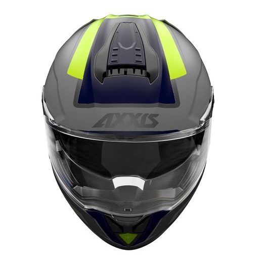 FULL FACE HELMET AXXIS HAWK SV EVO DAYTONA C2 MATT GRAY, S DYDŽIO