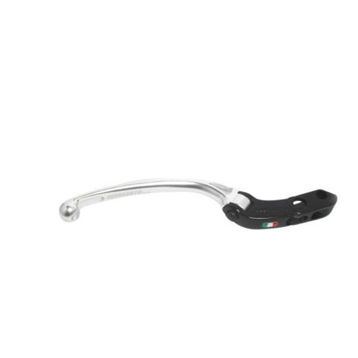 UŽSILENKIANTI STABDŽIŲ RANKENĖLĖ ACCOSSATO LV005 IN ALUMINIUM FOR ACCOSSATO RADIAL MASTER CYLINDER, SIDABRINĖS SPALVOS