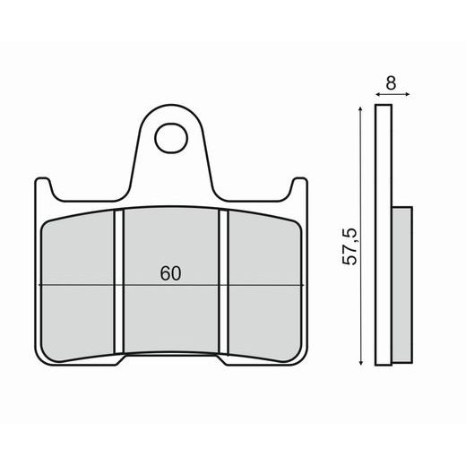 STABDŽIŲ TRINKELĖS RMS 225103110 ORGANIC